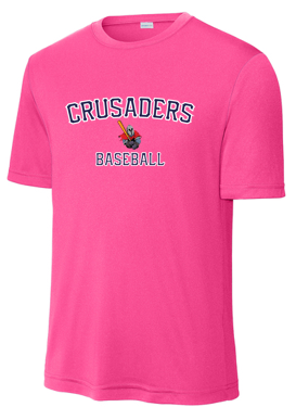 Performance T-Shirt - Pink/Navy