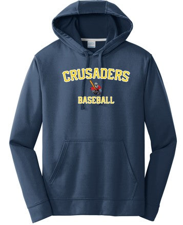 Performance Hoodie - Navy/Grey